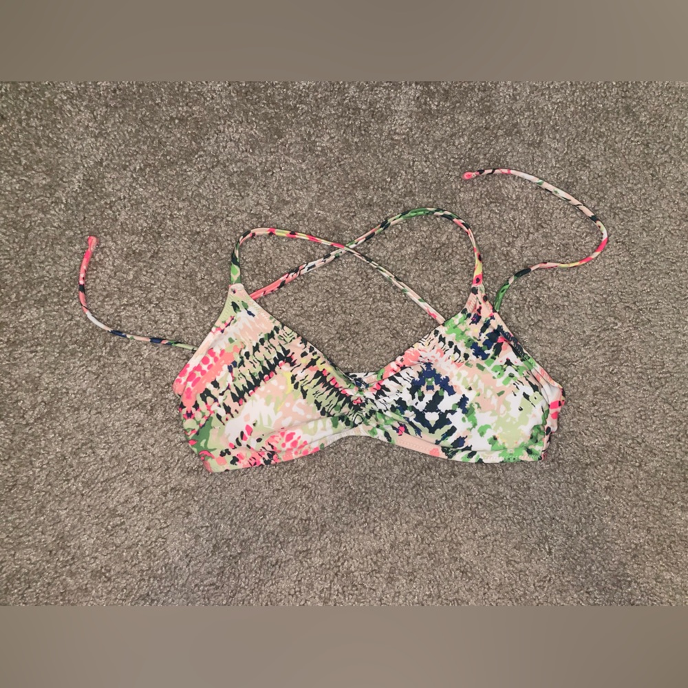 AERIE Aztec swim top